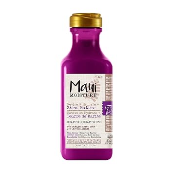 Maui Moisture Heal and Hydrate Shea Butter Shampoo Dry Damaged Hair Sulfate Free Surfactants Aloe Juice Coconut Oil Macadamia Oil 13 fl oz