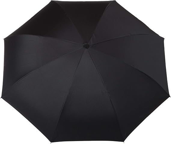 Totes Auto Reverse Close Windproof Stick Inbrella with Water Repellent Protection