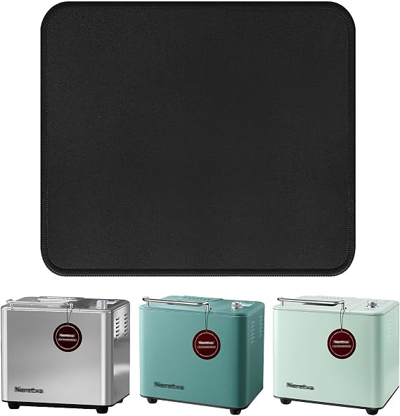 Bread Maker Sliding Mat Dough Mixer Slider Mats Water-proof Heat-resistant Bread Machine Slider Pad for Neretva 20-IN-1 Bread Maker Machines/Dual Heater 2LB Bread Machine/Dough Mixer