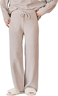 [Lafuku] ルームウェア マシュマロ ニット パンツ ロング丈 長ズボン レディース パジャマ もこもこ あったか 8色展開 セットアップ対応 トップス別売り