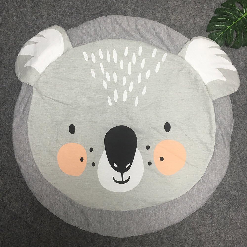 Mignon Tapis De Chambre Bebe Animaux Koala Tapis Jeu Bebe Tapis Eveil Enfant Fille Garcon Cadeau Amazon Fr Bebe Et Puericulture