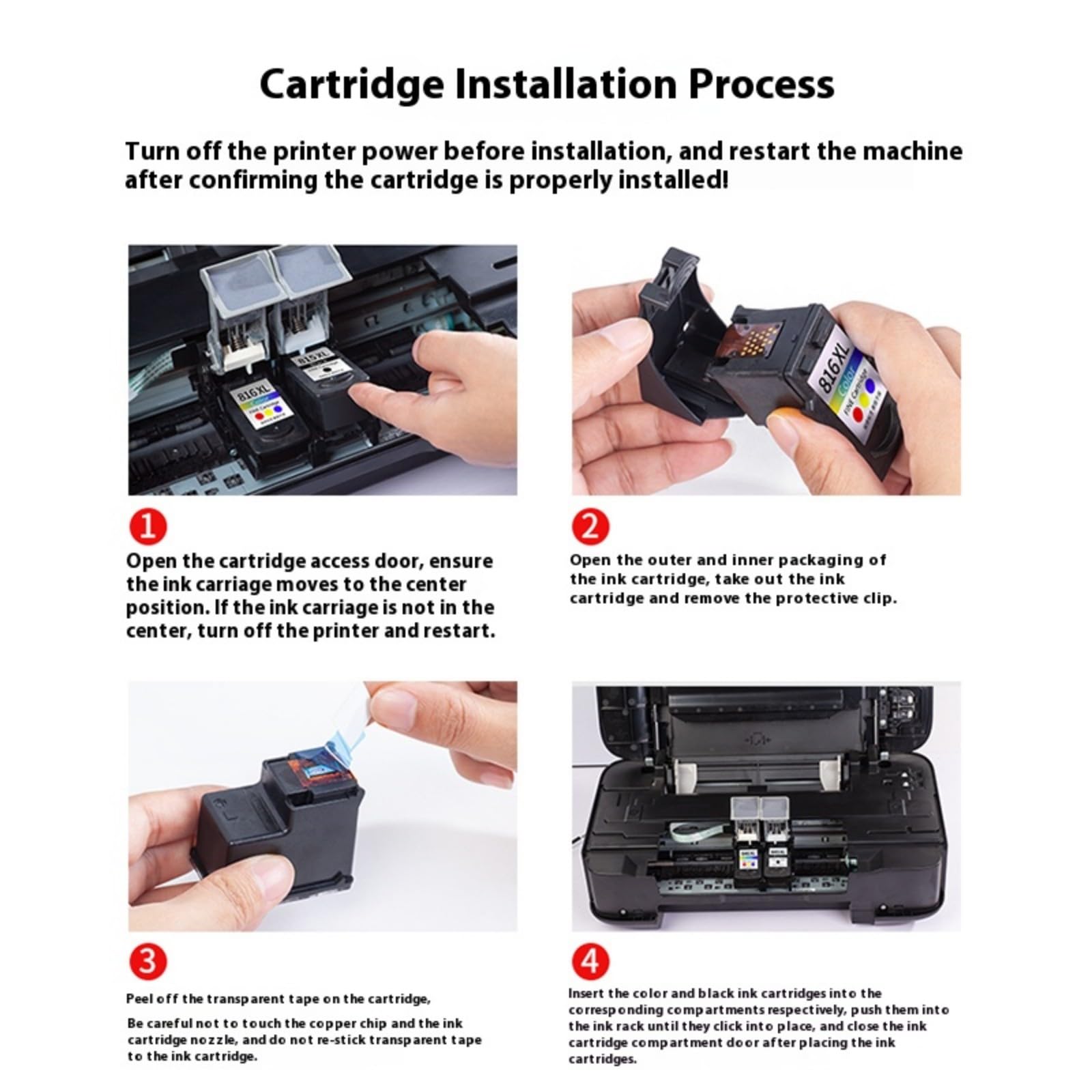 Cartouche de Toner Expert pour imprimantes MX490 245XL, BK