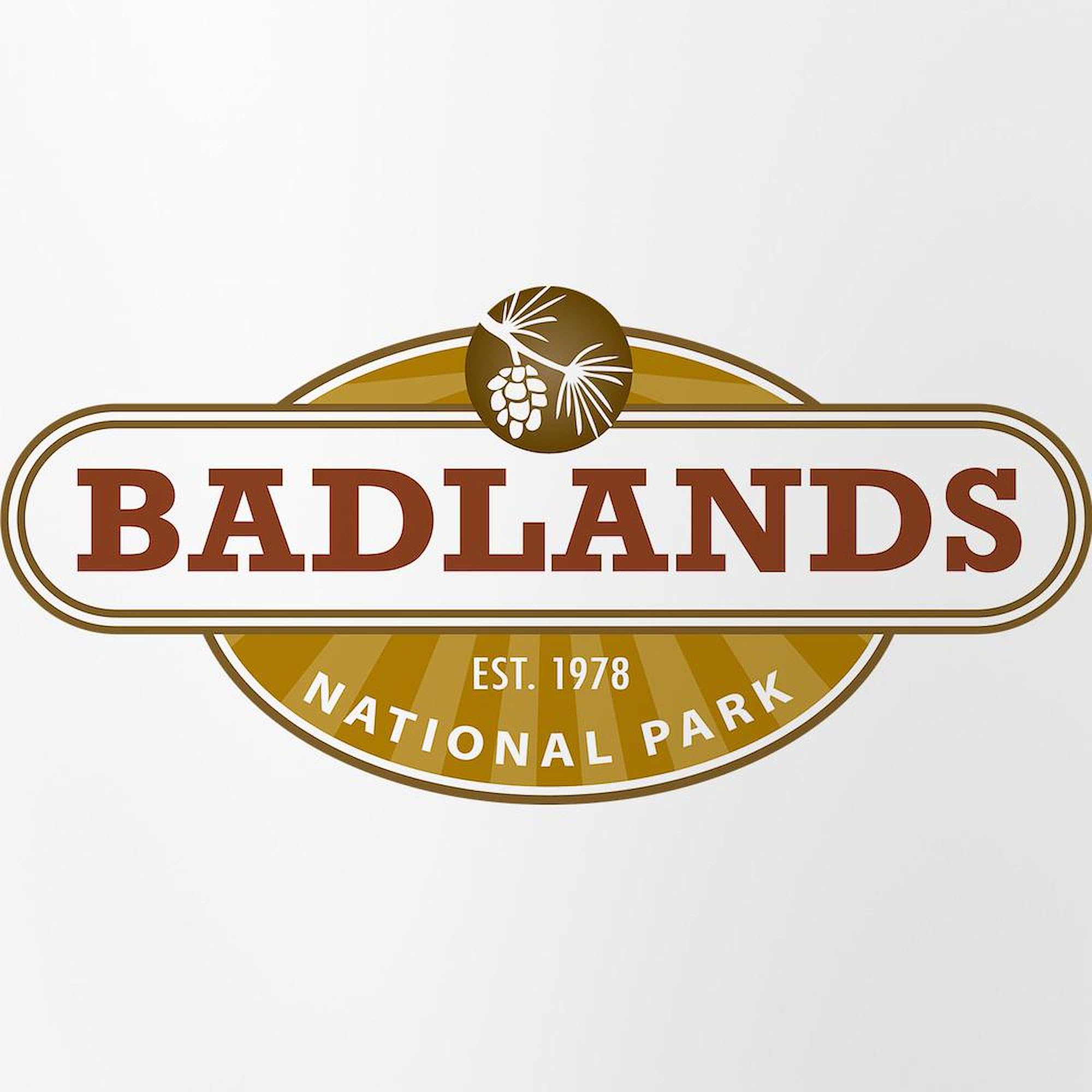 CafePress Badlands National Park Pint Glass, 16 oz. Drinking Glass