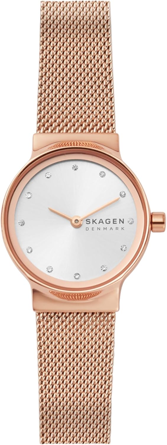 Skagen Women’s Freja Stainless Steel Dress Quartz...