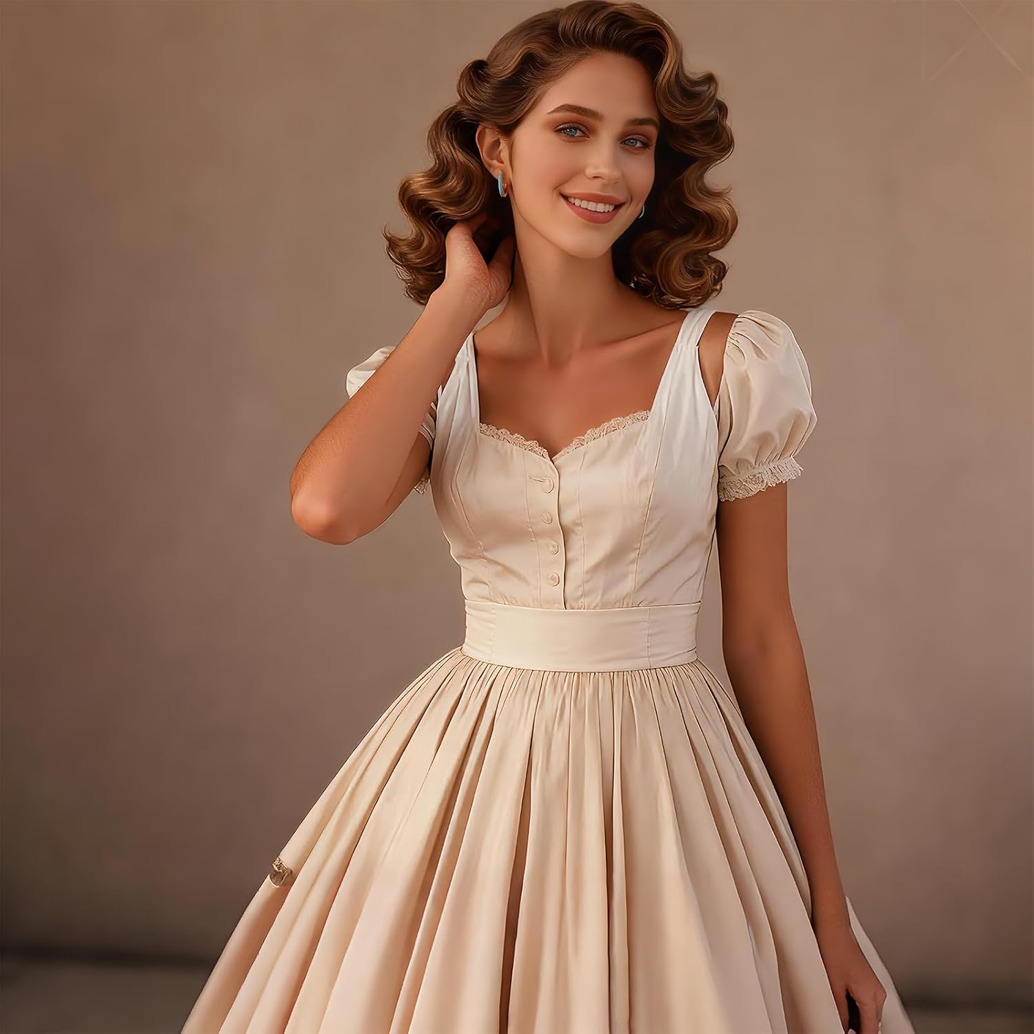 Turquoise Hoop Earrings for Women/Men 18K Real Gold Plated Cubic Zirconia Hoop Earrings Hypoallergenic Cartilage Ear Jewelry - Image 8