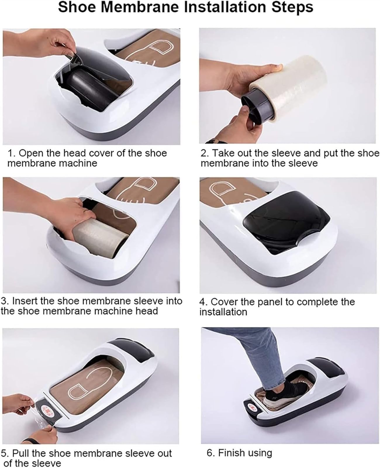 Distributore Automatico di Copriscarpe, distributore di Copriscarpe, Macchina per laminazione Copriscarpe USA e Getta per Ufficio Domestico Ampiamente utilizzato