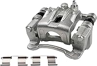 Vista 6 de TRQ Juego de pinzas de freno trasero compatible con Hyundai Tucson 2010-2015 Kia Sportage 2011-2016