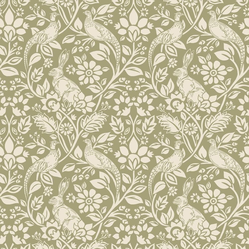 iliv HEATHLAND MOSS WALLPAPER, Fabric, 52x6x3.5 cm