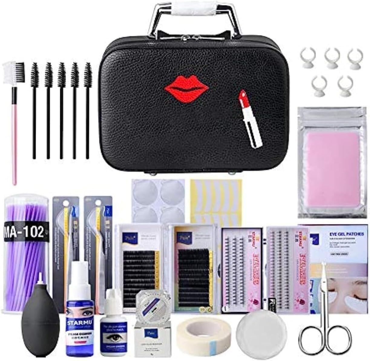 22点セット3Dエクステキット まつげエクステセルフ用全部入り