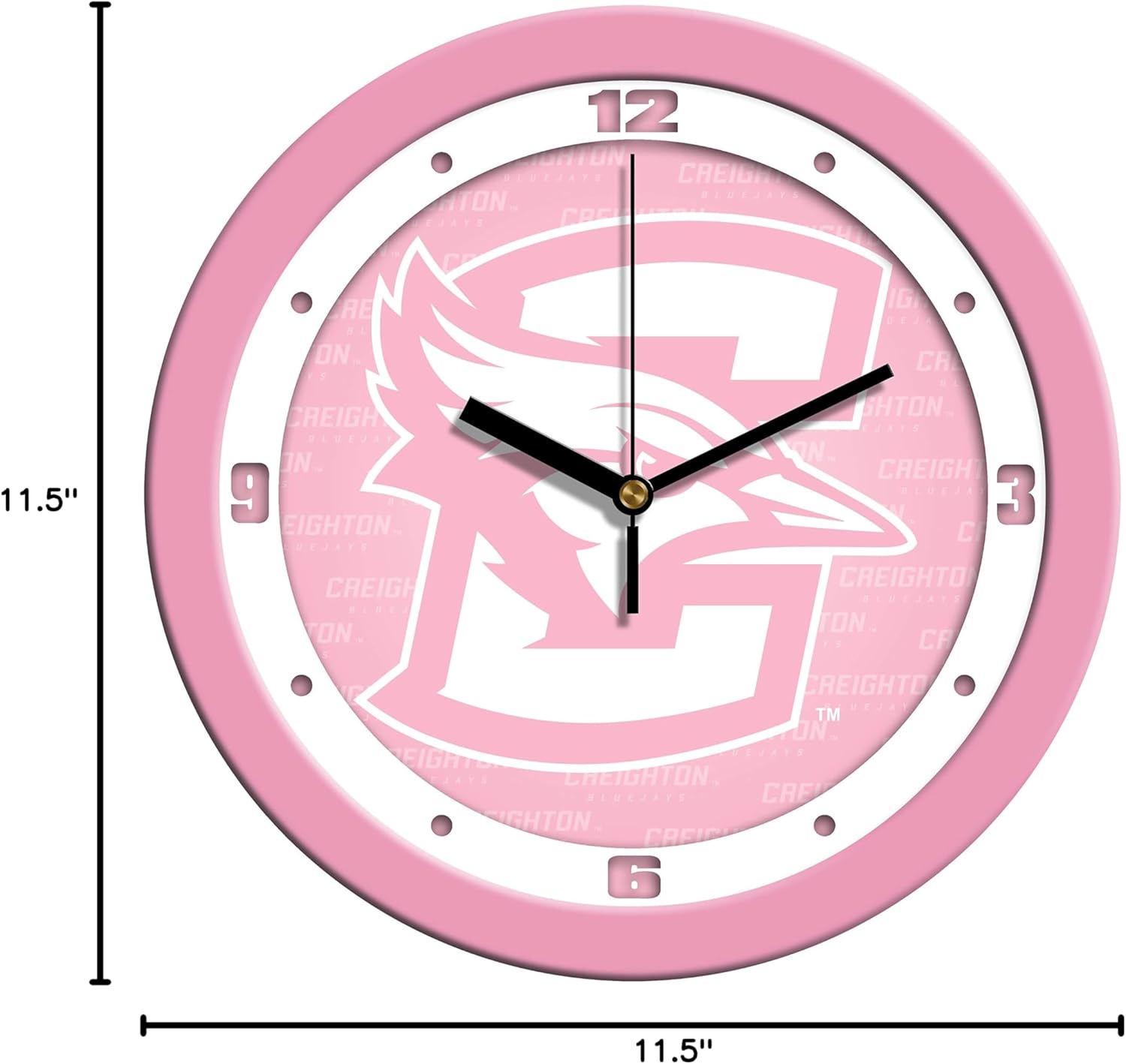 SunTime Pink Wall Clock