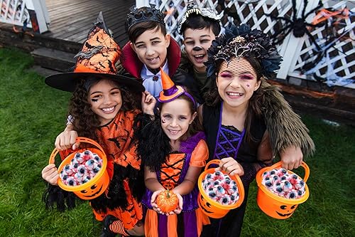 Miniatura 5 de Fruidles Gomitas de Halloween Spooky Eyeballs Gomi, deliciosos colores surtidos y sabores de frutas (2 libras)