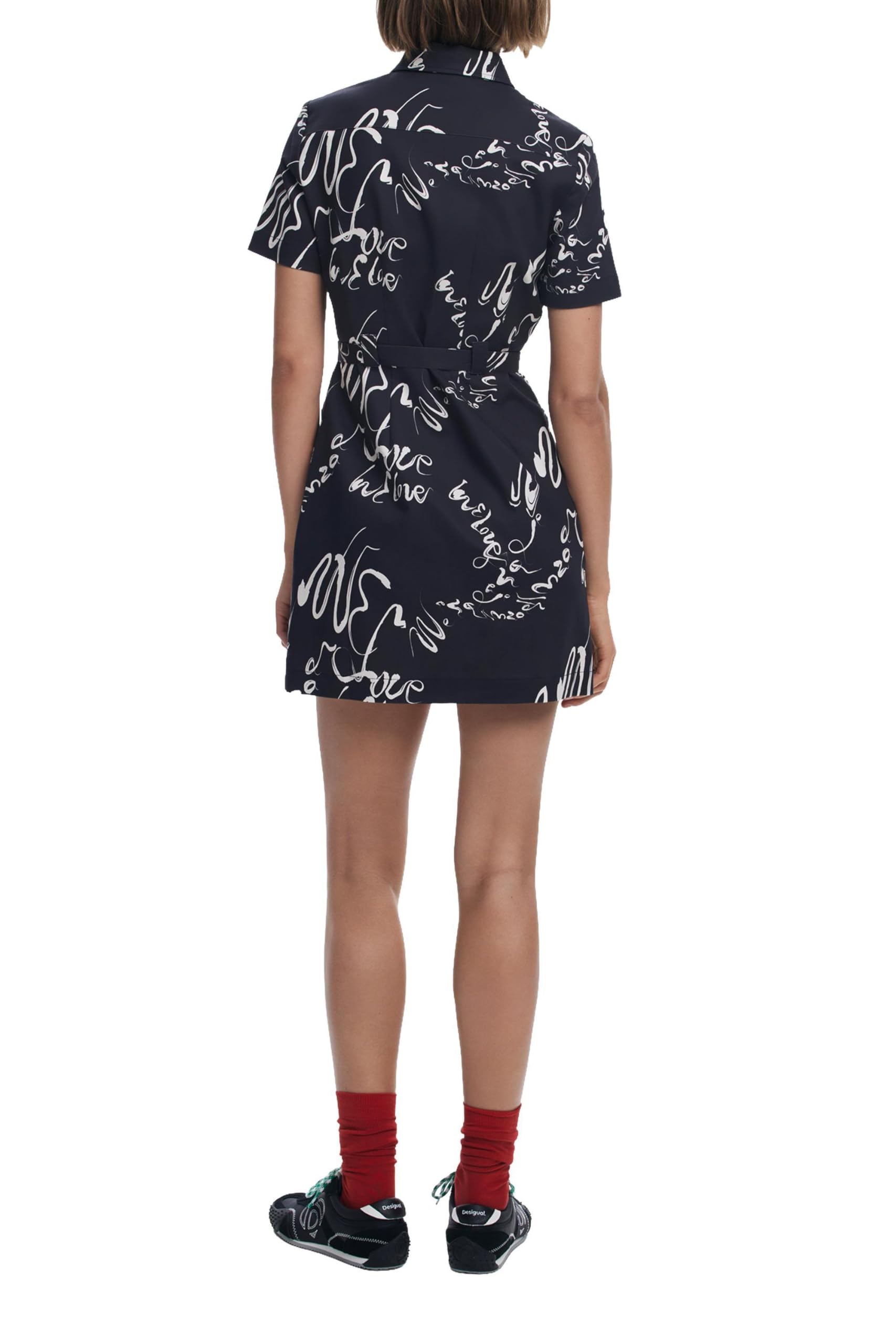 Desigual 25swvw38 Vestito Casual Donna