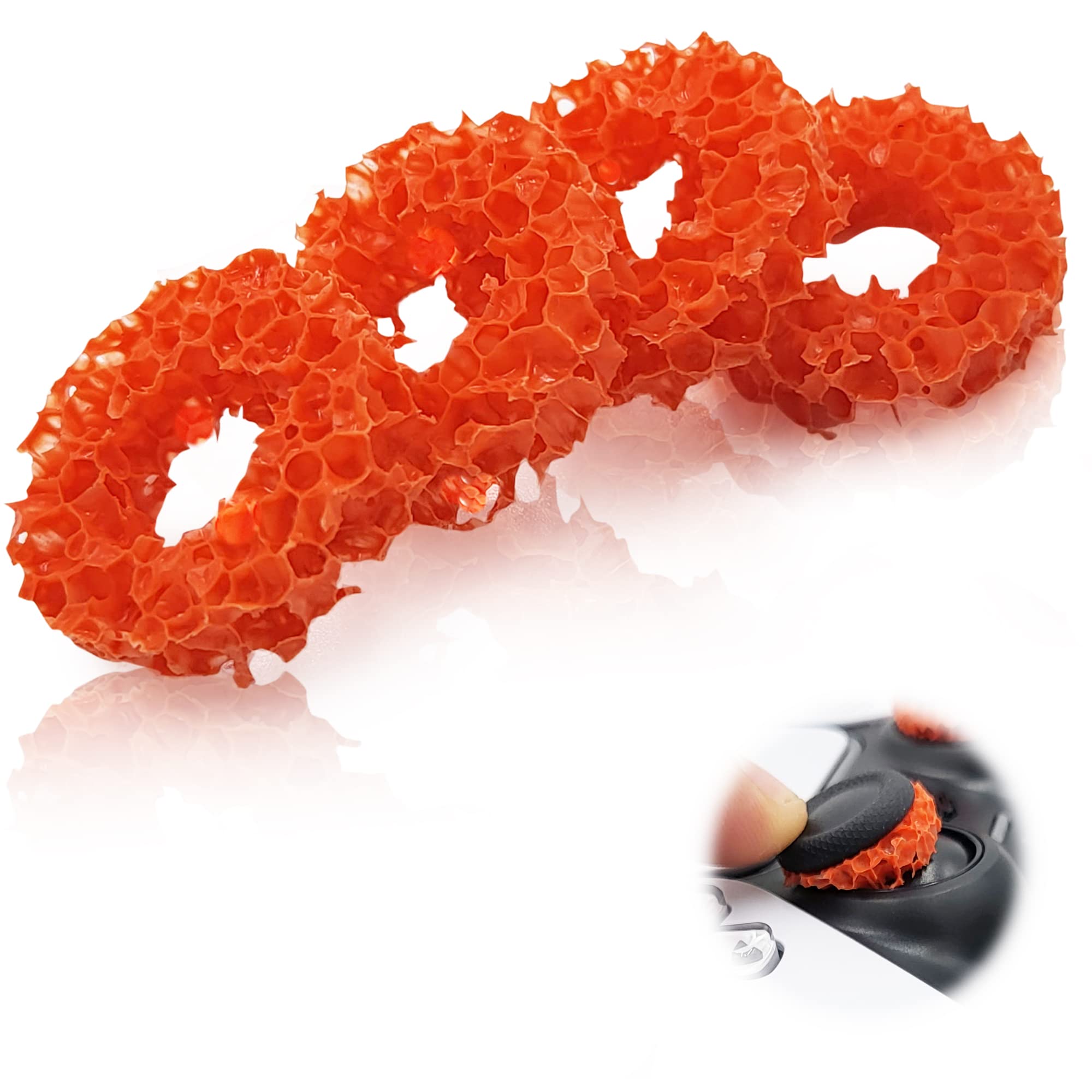 MatoSan® AIMFAME Precision Thumb Stick Ring Aim Assist Anillos amortiguadores Accesorios de Stick analógico para PlayStation 5 Xbox One X S PS5 PS4 Controller Sticks Control Aim Assist