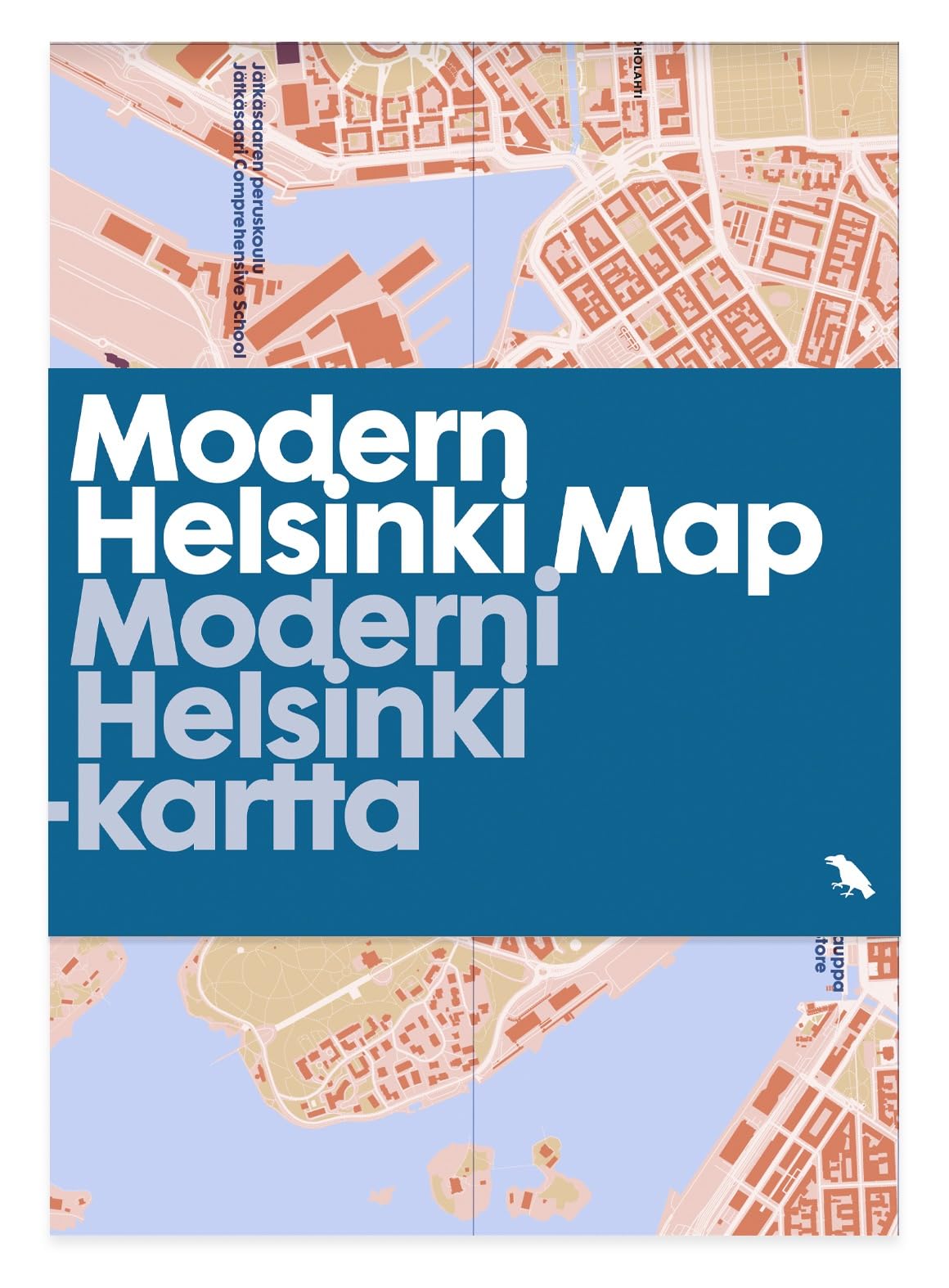Modern Helsinki Map by Anni Vartola (Sheet map, folded)