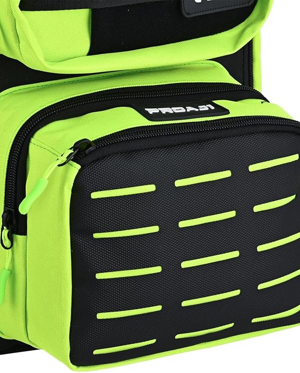 Fujin ProAji Back Pack Black Lime Balıkçı Sırt Çantası - Limitli Üretim