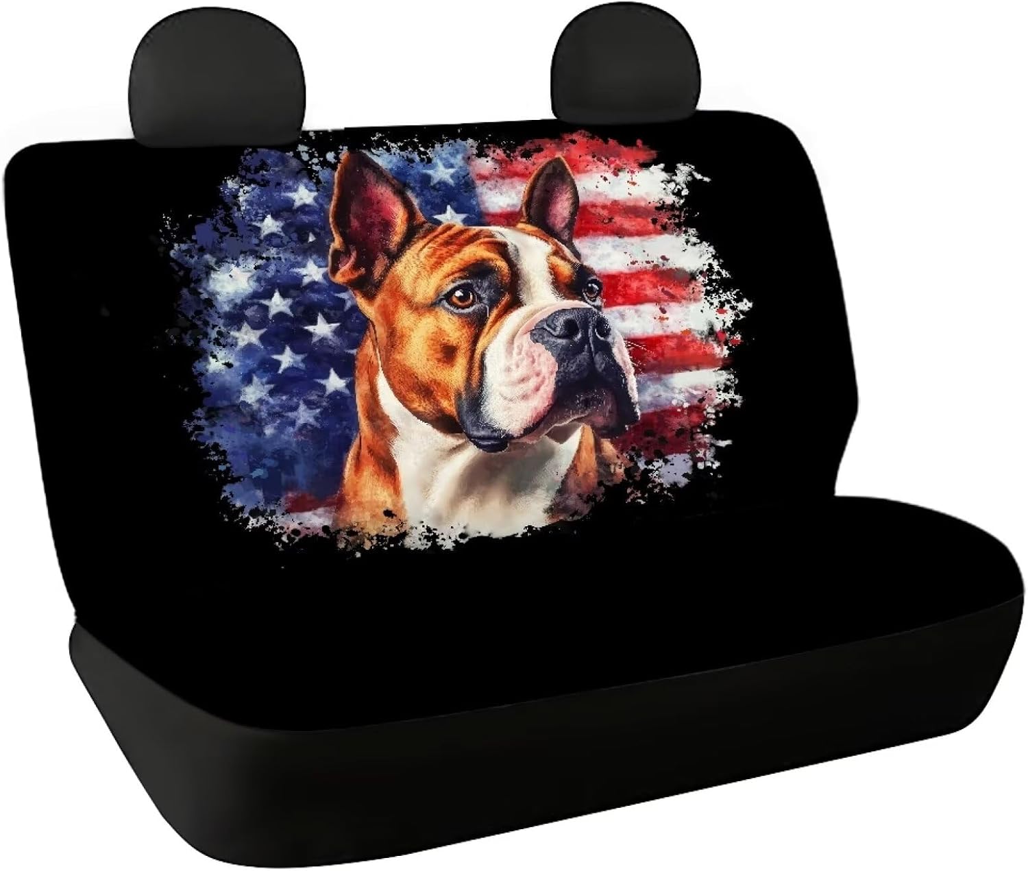 AFPANQZ Sea Turtle Flower Car Seat Cover for Rear Bench Seats Polyester Fabric Protects Against Dirt Pet Fur Dog Hair, Easy to Install with Universal Fit for Cars Trucks and SUV