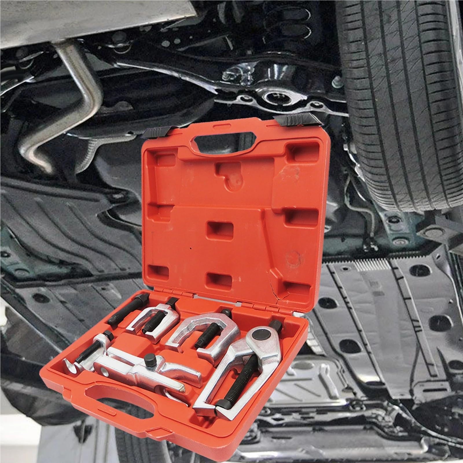 Ściągacz przegubu kulowego 5x Przód Z Schowek Pitman Arm Puller Do Pojazdu Ciężarówka Samochód Naprawa Motoryzacja