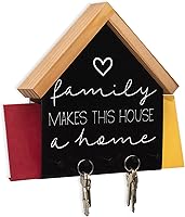 Vista 9 de GEGUTON Dogs Design - Llavero montado en la pared, acero, negro, con 2 tornillos, organiza llaves, decora el hogar, gran regalo para los amantes