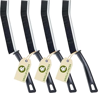 Gap Cleaning Brush Thin and Hard Bristles to Reach Every Corner and Provide Excellent Cleaning Used for Windows, Bathroom, Crevice, Kitchen Tiles, Tap, Shower (Multipurpose | Pack of 4)