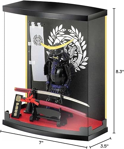 Miniatura 9 de MEISTER JAPAN Samurai Armor 1/10, Date Masamune y Yamanoto Kansuke con figura de espada, 2 juegos de 8.3 pulgadas de alto, serie Samurai Demon