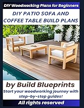 Easy Outdoor Furniture Plans: Build Your Own Patio Sofa & Coffee Table - Beginner-Friendly DIY Woodworking Guide with Materials List & Assembly Instructions