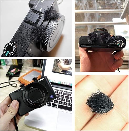 Miniatura 2 de SUNMON Protector de viento para cámara Sony RX1 RX10 RX10 RX100, cámara compacta digital (10 unidades)