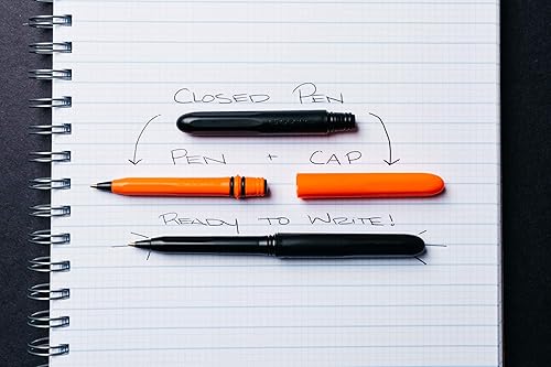 Miniatura 2 de Pokka Pens - Paquete de 8 bolígrafos Bolígrafos de bolsillo compactos, livianos y asequibles., Verde (Earth Green)