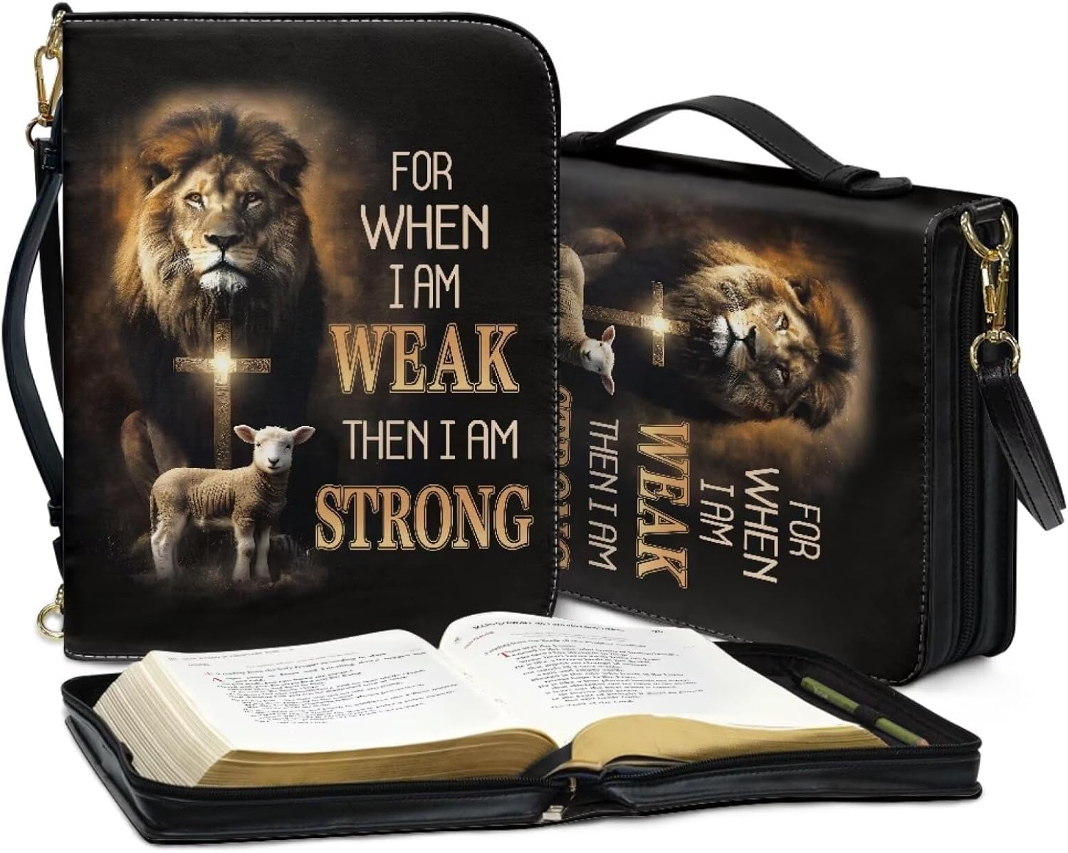 Book Covers Bible Covers for Women Men Large Size Bible Bag Tote