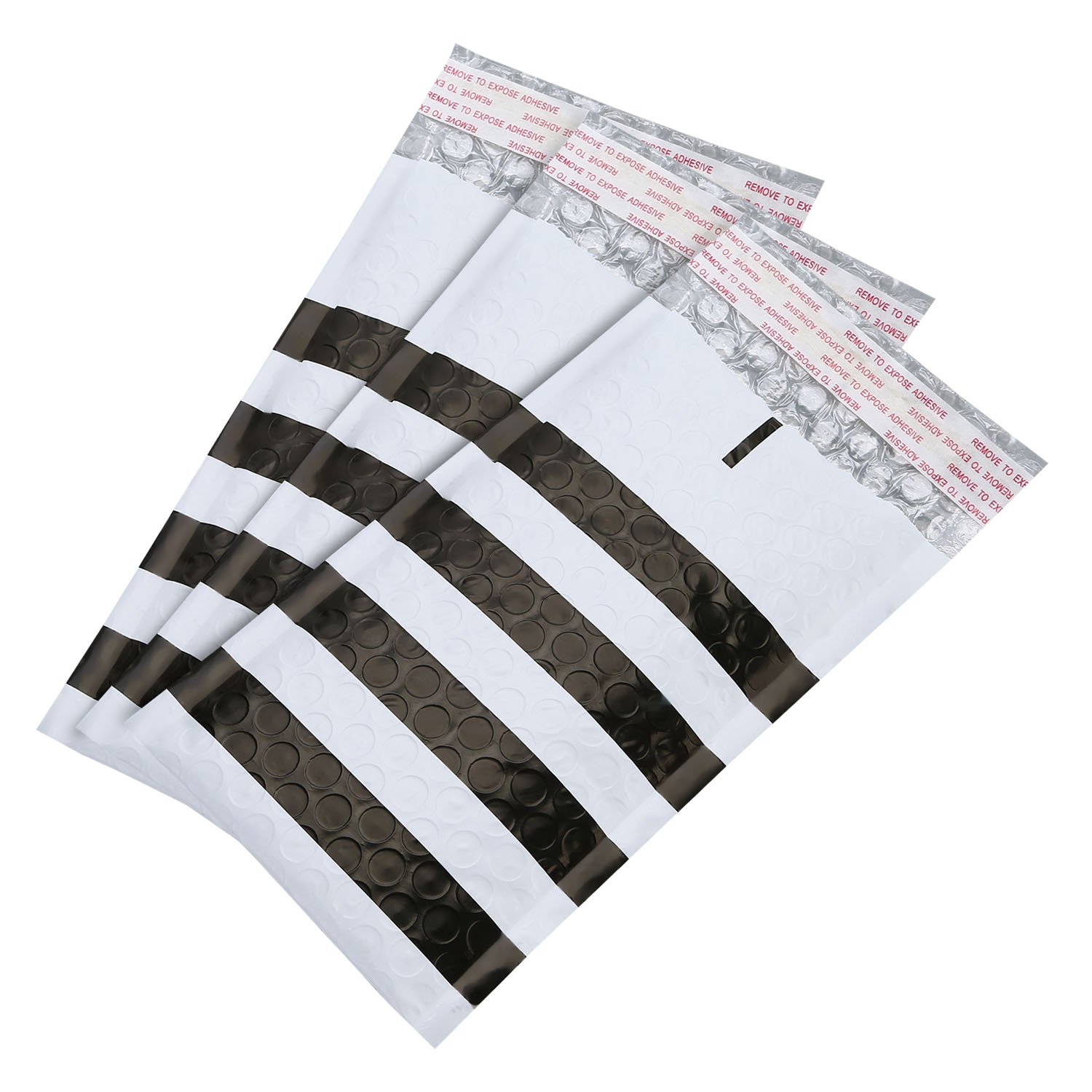 Office Products Bubble Envelopes Black 50pcs Adaman 0 6x10 Padded