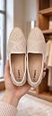 C Franco Traditional Punjabi Juti for Men | Elegant Synthetic Leather Nagra Shoes | Comfortable Slip On Ethnic Footwear (Cream 1, UK Footwear Size System, Adult, Men, Numeric, Medium, 6) gallery image