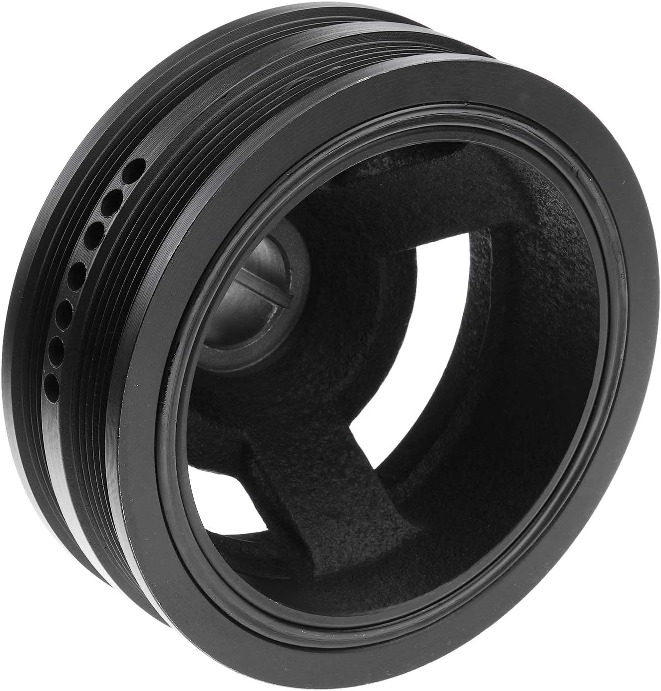 A-Premium Engine Harmonic Balancer Pulley - OHV V6 4.3L V8 5.3L 6.2L - 14-20 - Compatible with Cadillac, Chevrolet & GMC Cars - Escalade ESV, Silverado 1500 2500, Tahoe, Sierra 1500, Yukon XL & More