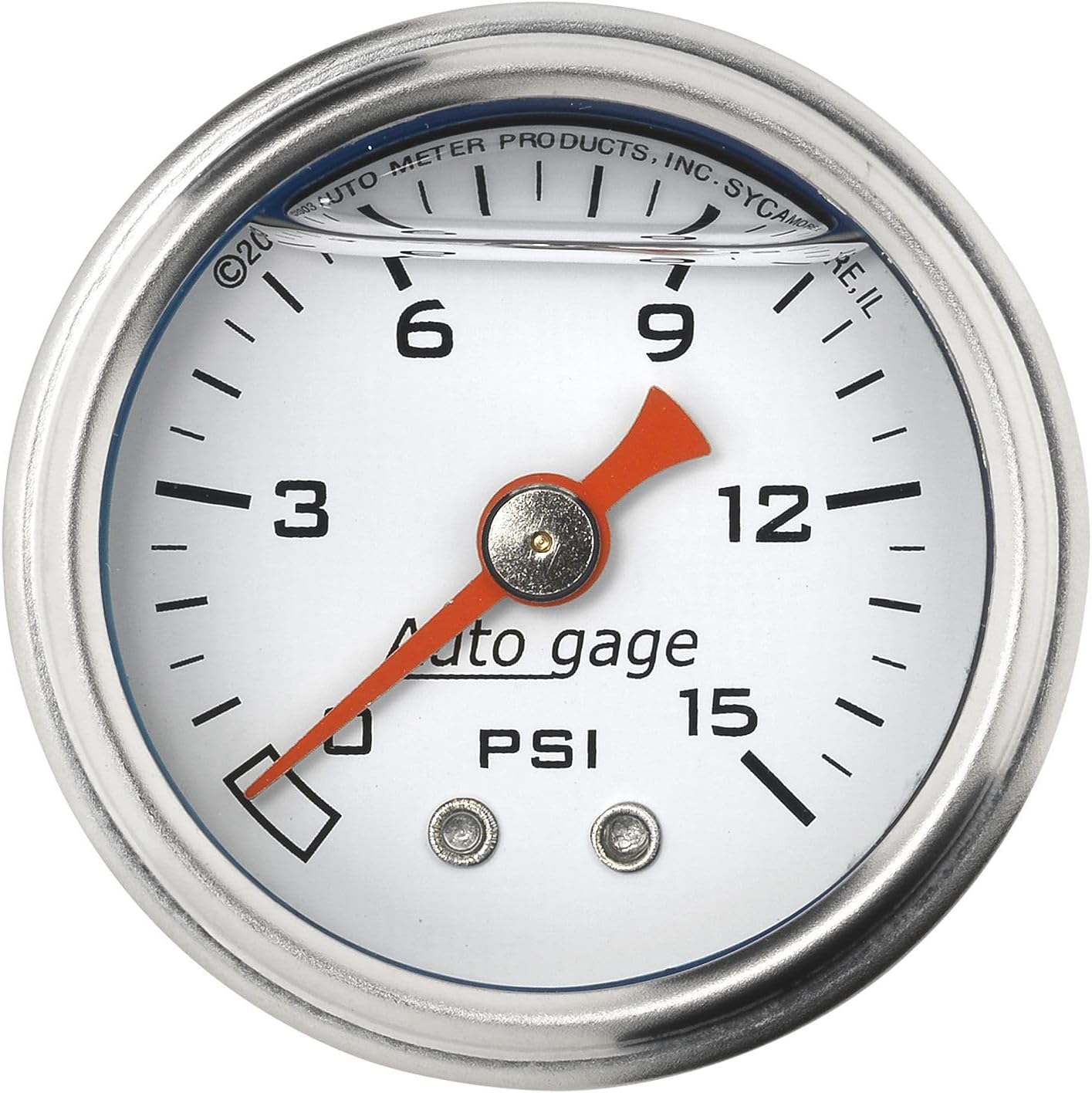 Auto Meter 2175 Autogage Fuel Pressure Gauge
