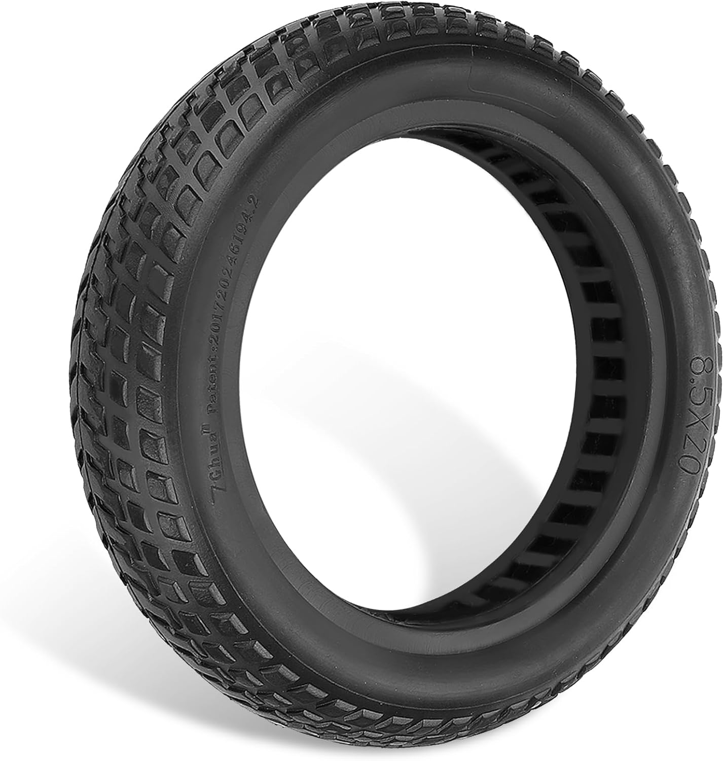 GYL 8.5x2.0 Solid Tire, Replacement for 50/75-6.1 8 1/2x2 8.5x2.125 Inch Original Tire, Fit for Hiboy S2 Swagtron SG-5 isinwheel S9 Pro iScooter i9/i8 Hover-1 Journey VOLPAM SP06 Electric Scooter