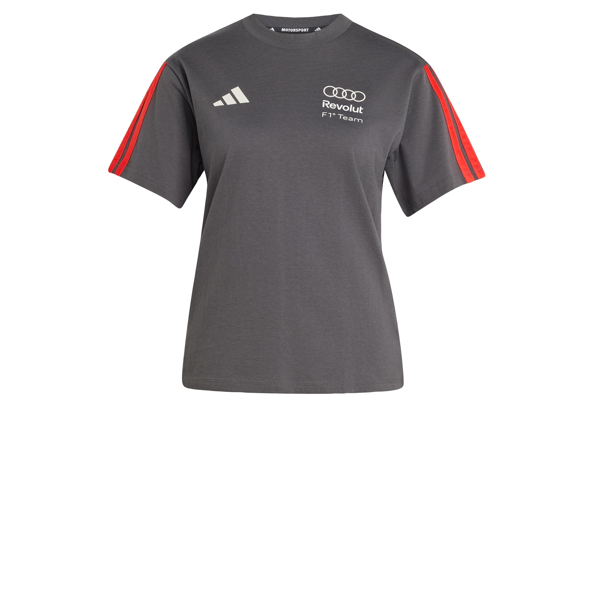 adidas Women's Audi Formula ONE Team DNA TEE, Utility Black, XXL