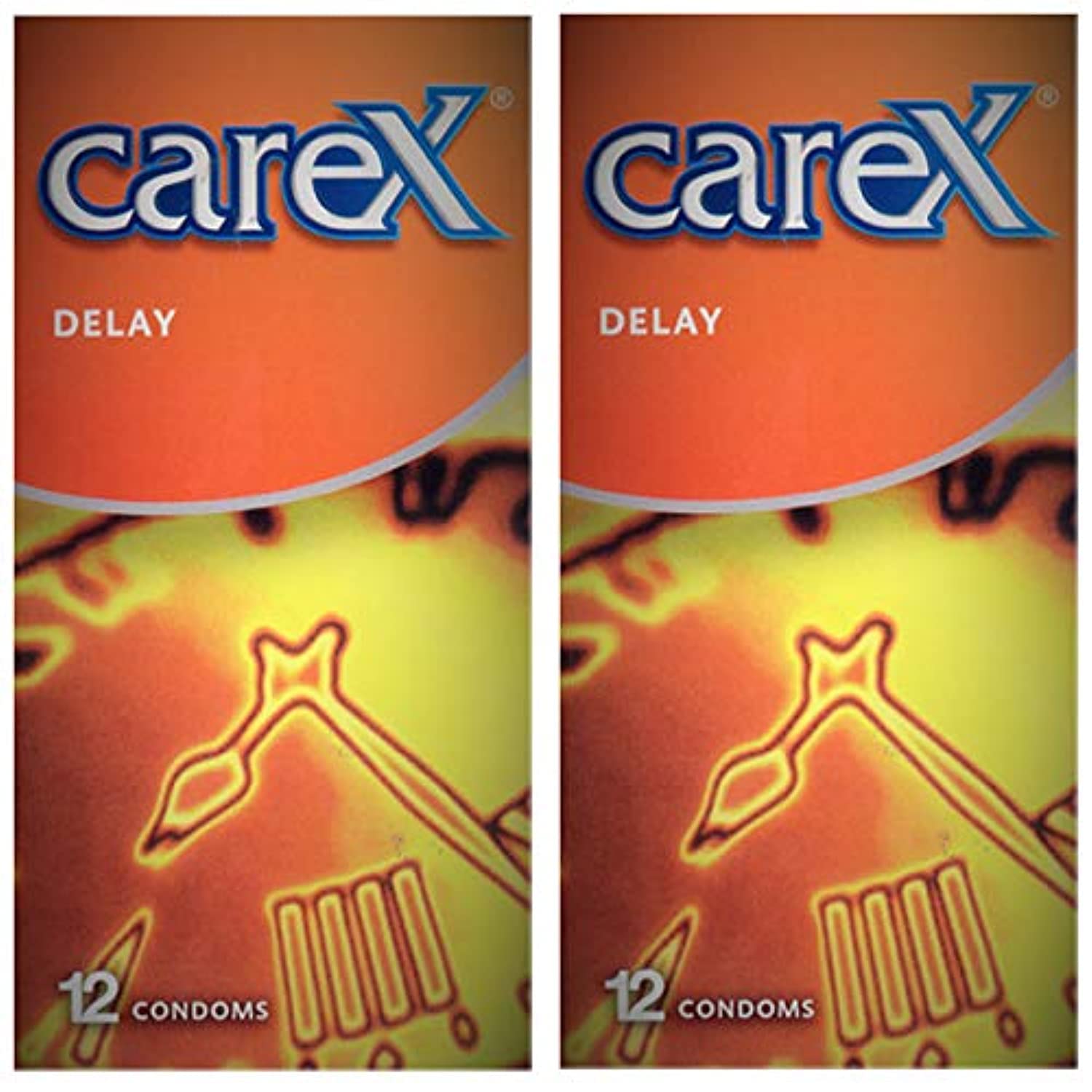 Carex Condoms Delay 24 Count, Set of 2 - PHI118B