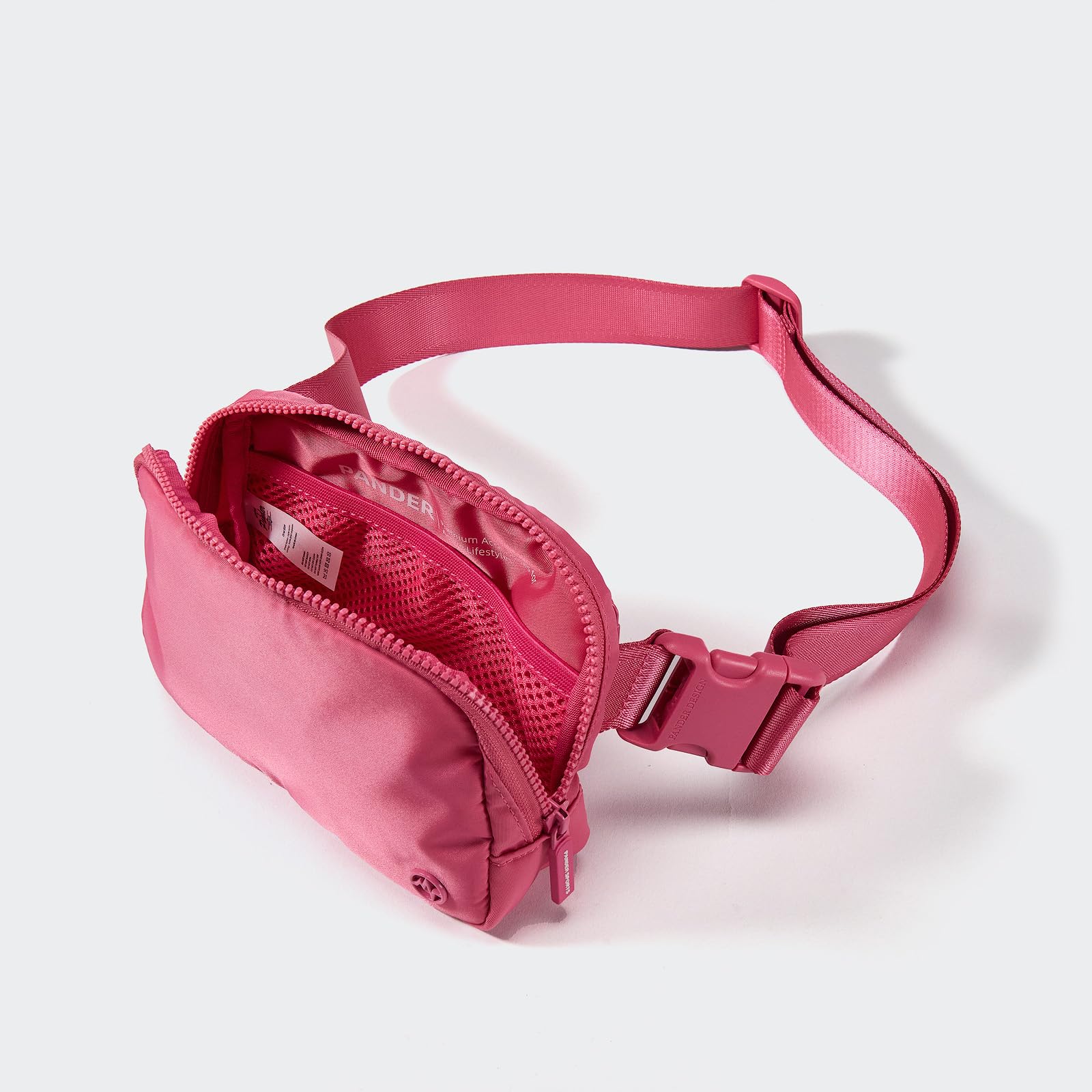 Pander Nylon Fanny Pack for Women, Two-Way Zipper Crossbody Bag view 5