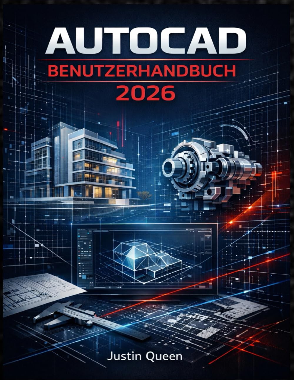 AUTOCAD BENUTZERHANDBUCH 2026: Praxisnahe Techniken zur mühelosen und präzisen Beherrschung von Zeichnen, 2D-Konstruktion, 3D-Modellierung und realen Design-Workflows.