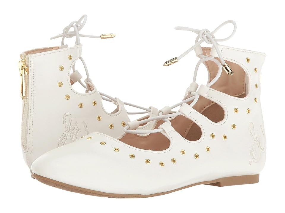 

Sam Edelman Kids Felicia Stella Eyelet (Little Kid/Big Kid) (White) Girl's Shoes