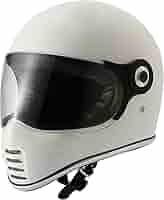 【ごつ】RIDEZ WHITE Lサイズ ライズ ホワイト RIDEZ XX WHITE バイク用フルフェイスヘルメット