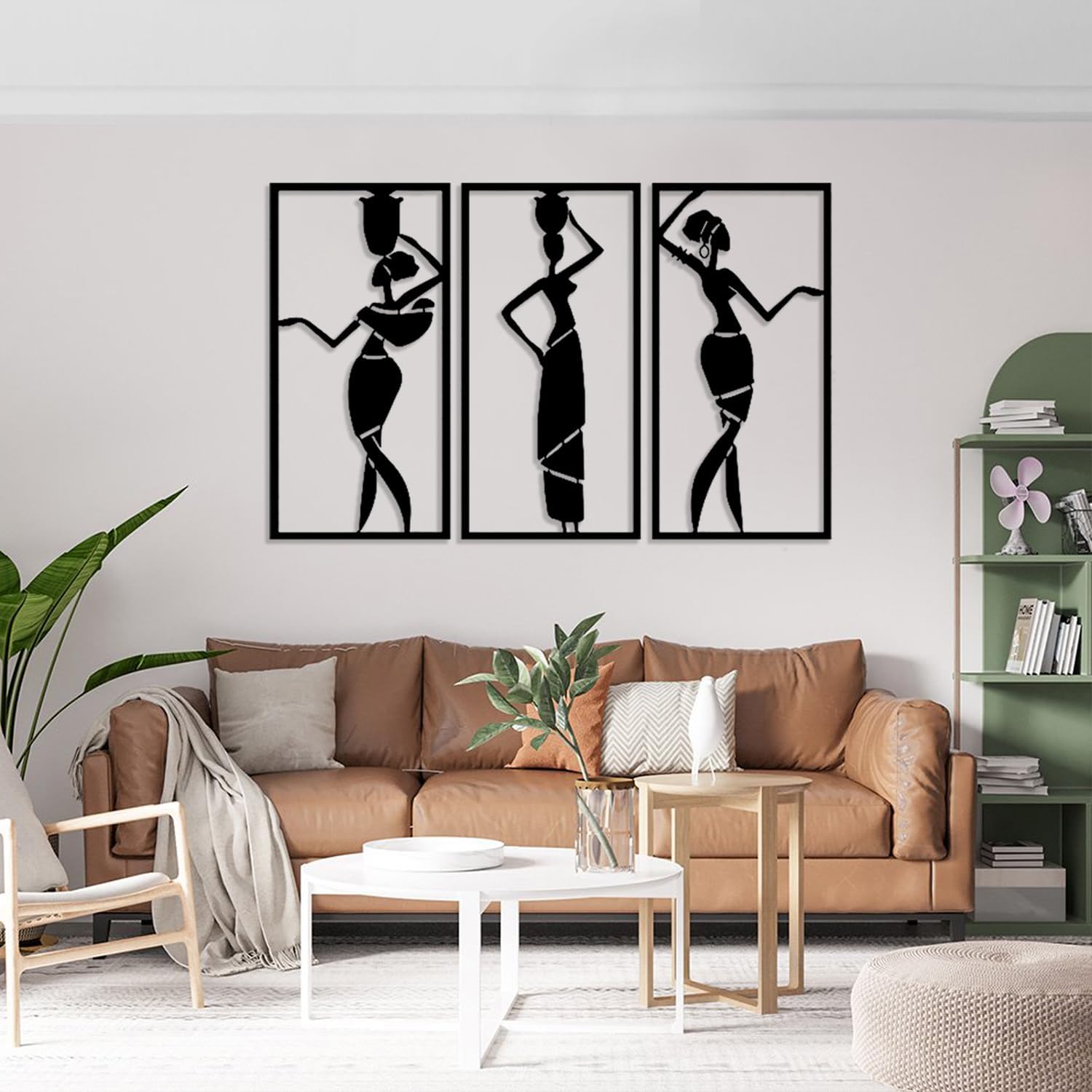 runa yomozuki African Woman Wall Hanging,Authentic African