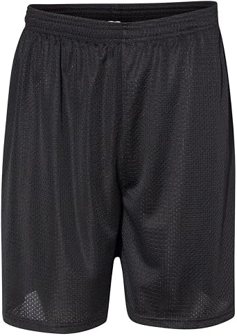 C2 Sport - 7" Mesh Shorts - 5107, Black, Medium