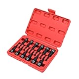 12PCS Magnetic Nut Driver Set, Nut Driver Bit Set for Impact Drills, Impact Nut Driver Set 1/4