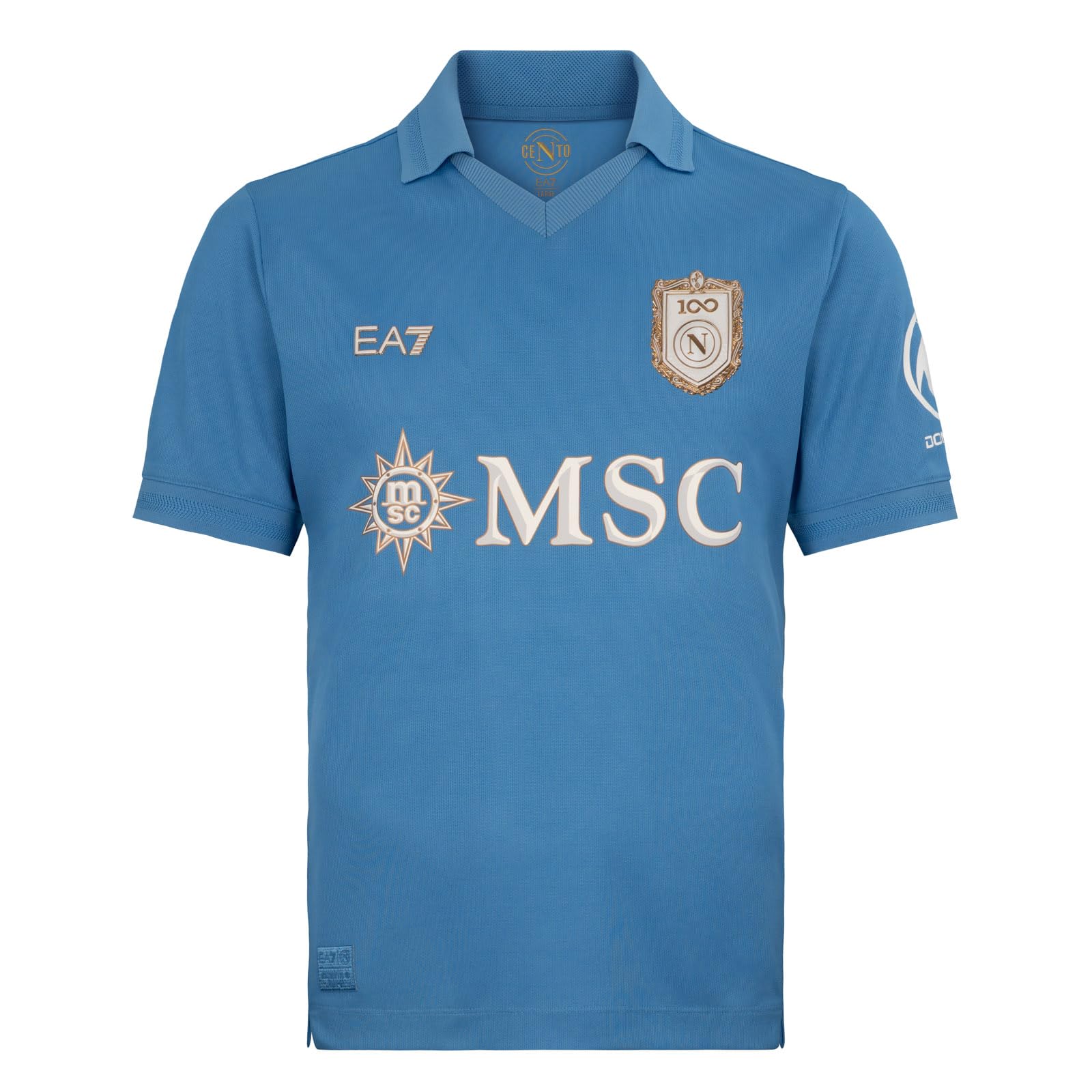 SSC Napoli Maglia Gara Home Authentic Azzurra 2026/2027, Prodotto Ufficiale