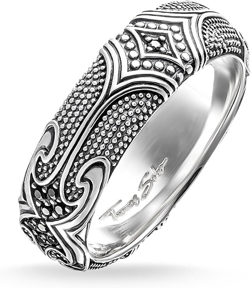 THOMAS SABO Unisex Silver Engagement Ring - TR2100-643-11-64