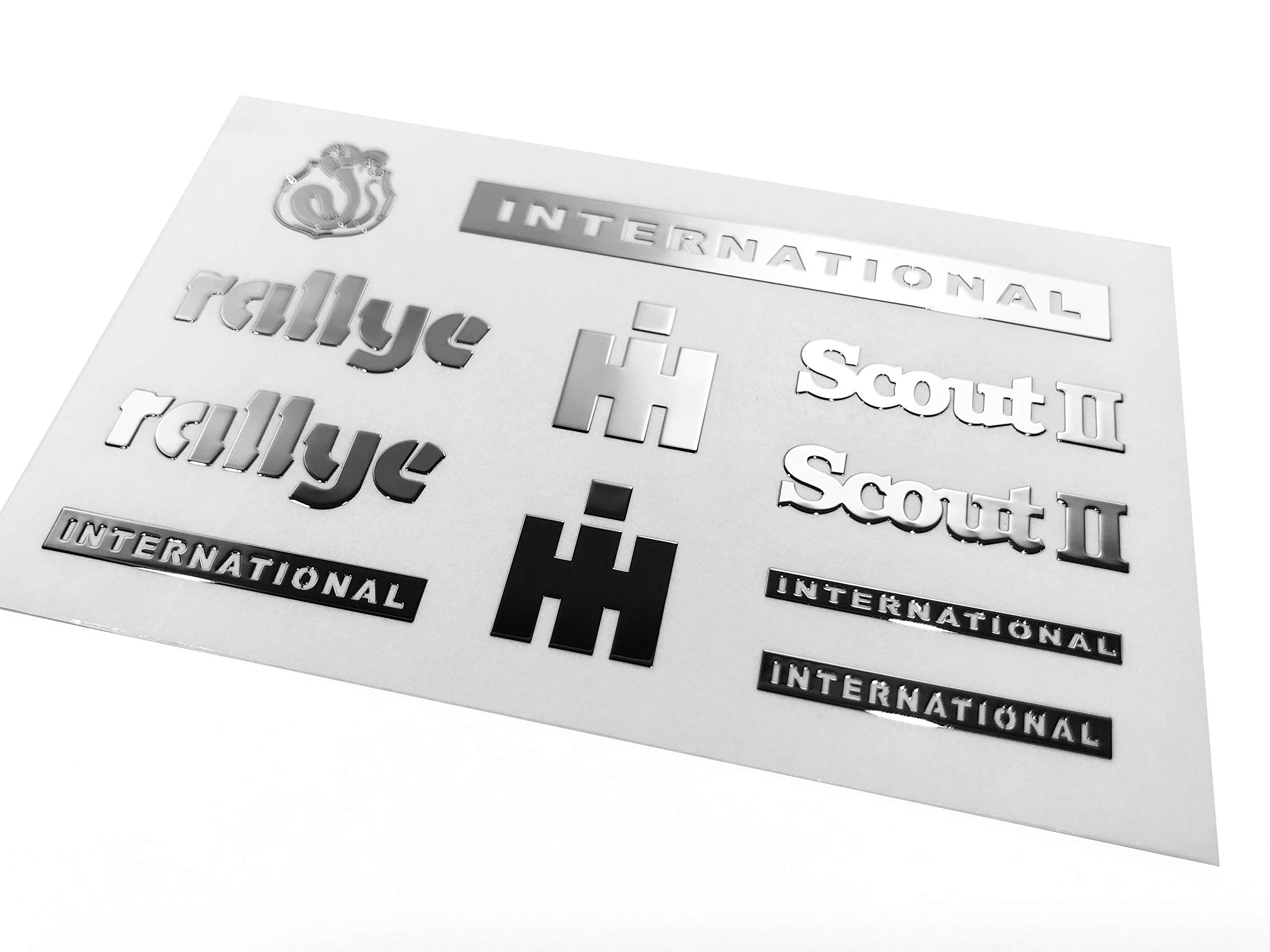 Club 5 1/10 Scale Metal Emblem for Redcat GEN8 Body