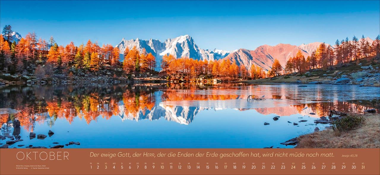 Ewigkeit im Herzen 2027 – Riesenpanoramakalender