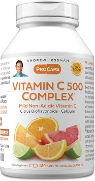 ANDREW LESSMAN ProCaps Vitamin C 500 Complex 180 Capsules