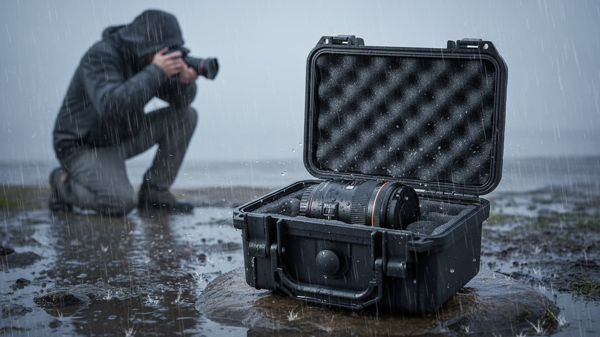 Custodia Impermeabile MEIJIA Per Fotocamera E Droni - Con Ruote E