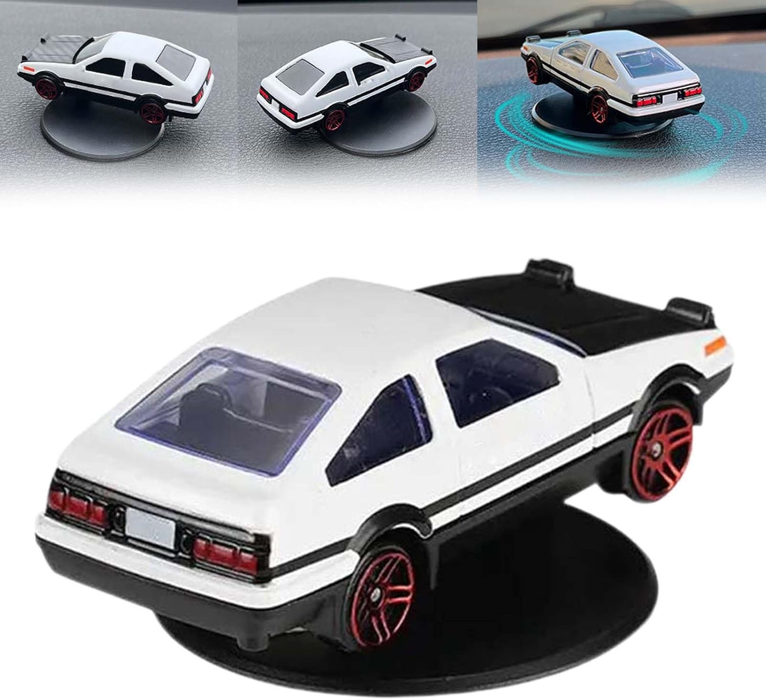 Alloy Dash Drift Car, High Performance Dashboard Drift Car, Drift Car Dashboard Ornament, Drift Car For Dashboard, Metal Drift Track Car Dashboard for Car Stylish Interior (1 * Car + Fragrant Tablets)