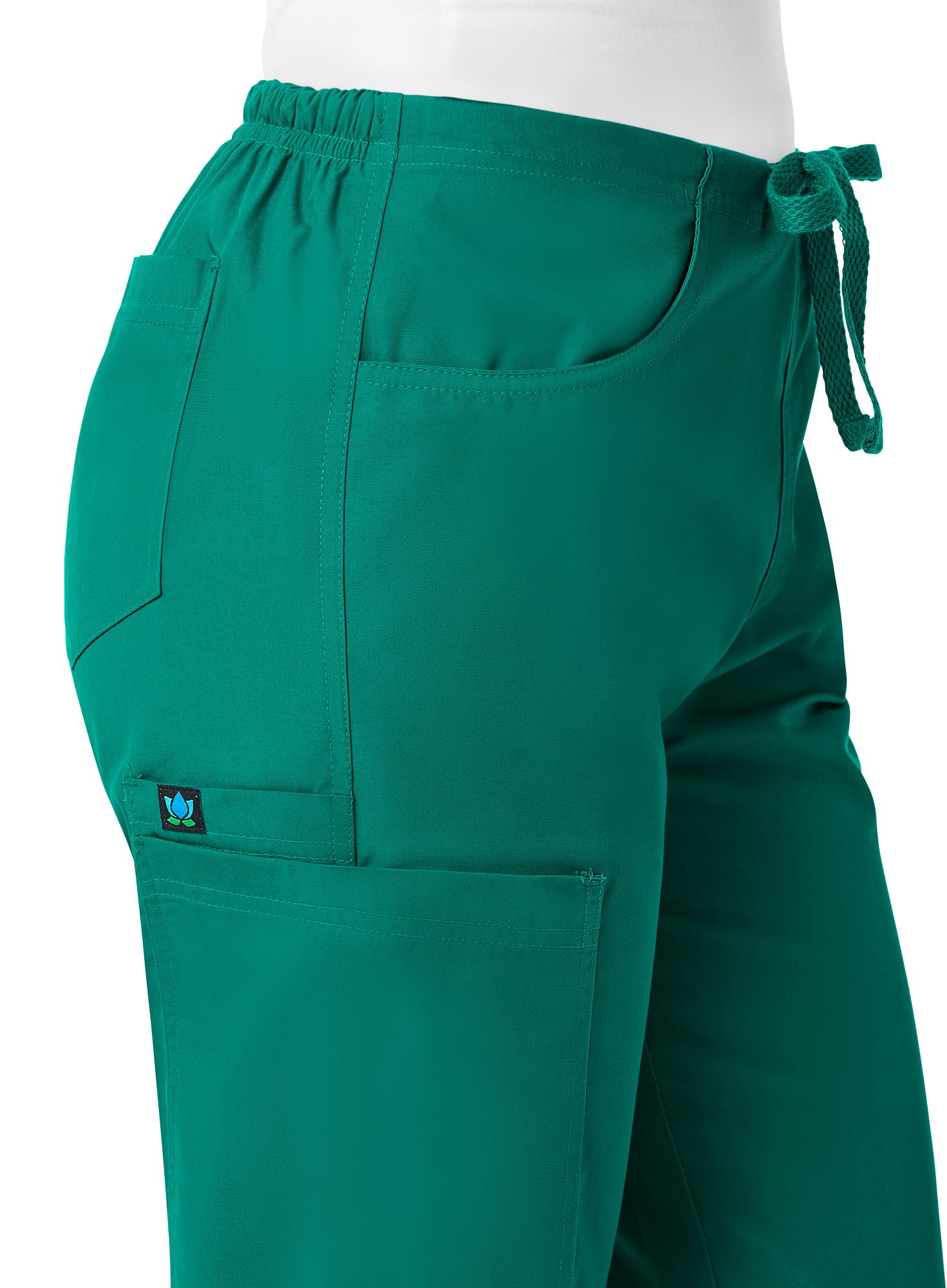 Maevn Women's Core Utility Cargo Pants(Hunter, Medium Petite)